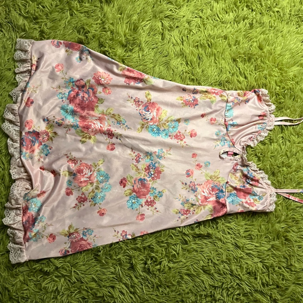 Silk Nightslip Dress (DOLLS KILL)